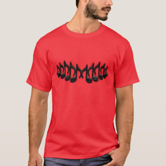 Muziekbrief "M" T-shirt
