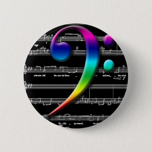 Muziekcadeaus Ronde Button 5,7 Cm (Voorkant)