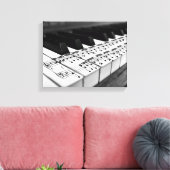 muziekcanvas canvas afdruk (Insitu (Woonkamer))