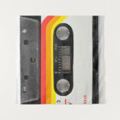Muziekcassette Wandkleed (Voorkant (horizontaal))