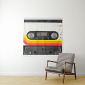 Muziekcassette Wandkleed (In situ)