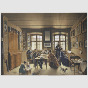 Muziekconcert in Bazel (door Sebastian Gutzwiller) Tissuepapier