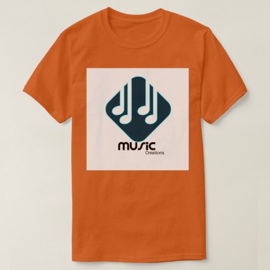 Muziekcreaties T-shirt (Design voorkant)