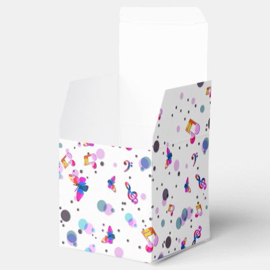 Muziekdansing Bedankdoosjes (Geopend)