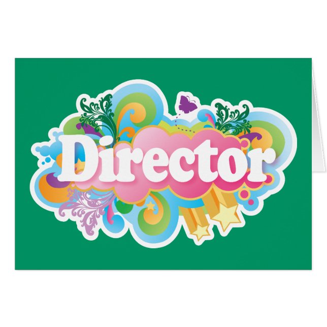 Muziekdirecteur Retro Burst (Voorkant Horizontaal)