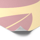 muziekdiva funky pastels 2 poster (Hoek)