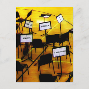 Muziekdromen Briefkaart