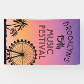 Muziekfestival Banner (Horizontaal)