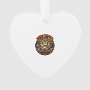 Muziekfestival DJ Kat Kattenliefhebber Cadeau - Mu Ornament