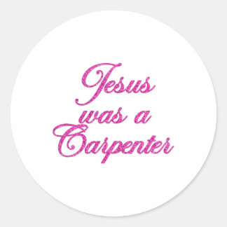 Muziekfestival Outfit voor meisjes Vrouwen Jezus w Ronde Sticker