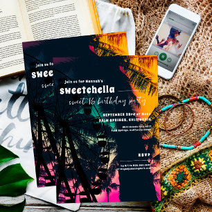 Muziekfestival   reuzenrad palmen zoet 16 kaart