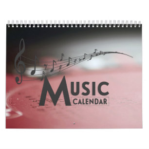 Muziekfoto's & offertes wandagenda kalender