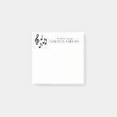 Muziekgenoot leraar muzikant post-it® notes (Voorkant)