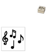 Muziekgenoot leraar rubberstempel (Gestempeld)