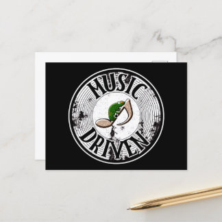 Muziekgestuurde Briefkaart