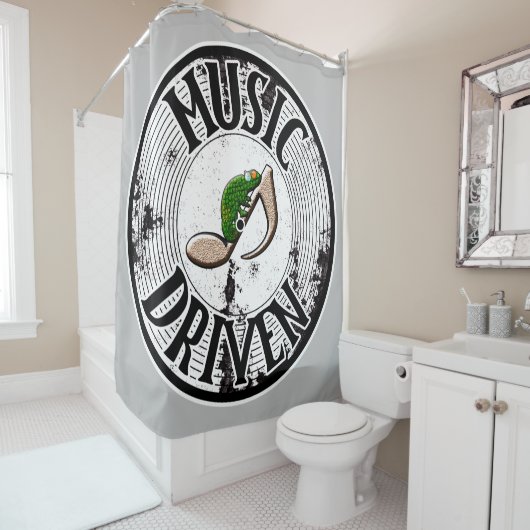 Muziekgestuurde Douchegordijn (In situ)