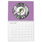 Muziekgestuurde Kalender (Jan 2027)
