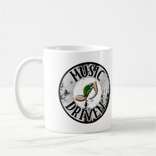 Muziekgestuurde koffie-mok koffiemok