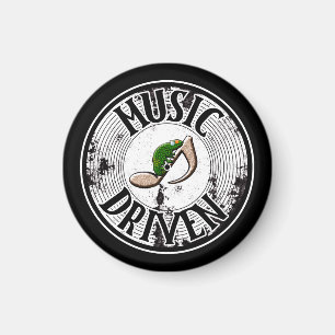 Muziekgestuurde magneet