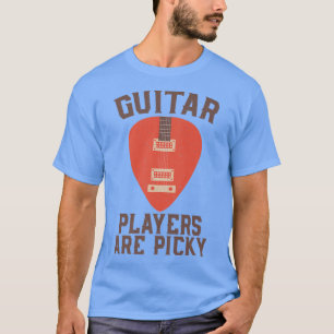 muziekgitaarspelers zijn Picky String Inst T-shirt