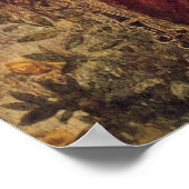 Muziekgod Orpheus Poster (Hoek)