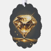 Muziekgolfontwerp Ornament Kaart (Links)