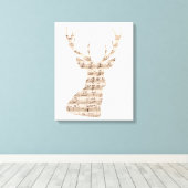 muziekherten in vellen omwikkeld canvas (Insitu (Houten vloer))