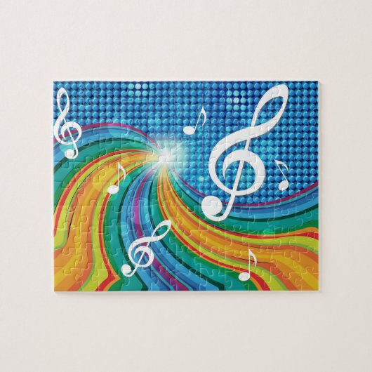 Muziekillustratie Legpuzzel (Horizontaal)