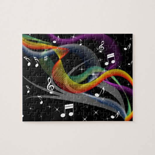 Muziekillustratie Legpuzzel (Horizontaal)