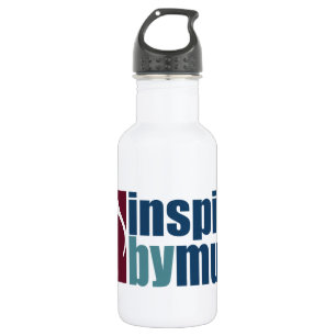 muziekinspiratie waterfles