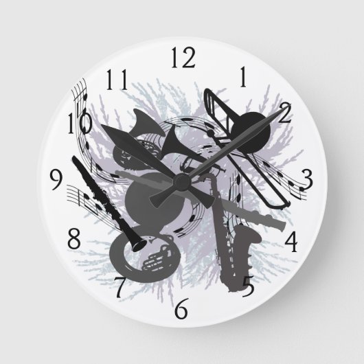 Muziekinstrument accessoires ronde klok (Voorkant)