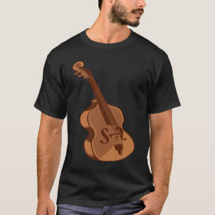 Muziekinstrument cello violine t-shirt