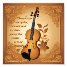 Muziekinstrument met Quotes Wall Hanging