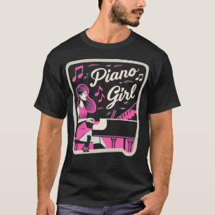 Muziekinstrument Muzikant Retro Toetsenbord Piano  T-shirt