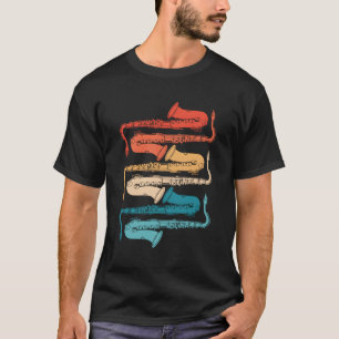 Muziekinstrument Retro Muziek Gift Saxofoon T-shirt