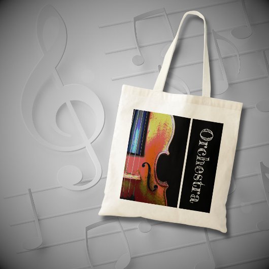 Muziekinstrument Vioolorkest Tote Bag