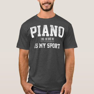 Muziekinstrument voor piano-muziek t-shirt