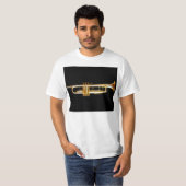 Muziekinstrument voor Trumpet Brass Horn Wind T-shirt (Voorkant volledig)