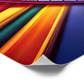 Muziekinstrumenten Art Poster (Hoek)