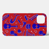 Muziekinstrumenten Case-Mate iPhone Case (Achterkant (horizontaal))