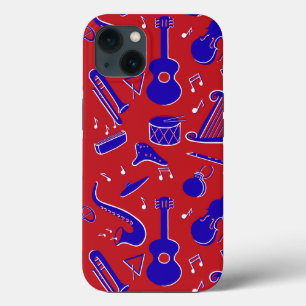 Muziekinstrumenten iPhone 13 Hoesje