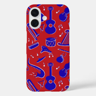 Muziekinstrumenten iPhone 16 Hoesje