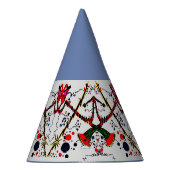 Muziekinstrumenten Feesthoedjes (Rechts)