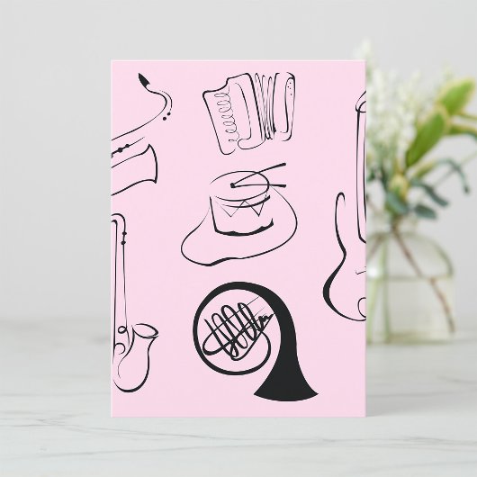 Muziekinstrumenten Kaart