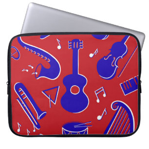 Muziekinstrumenten Laptop Sleeve