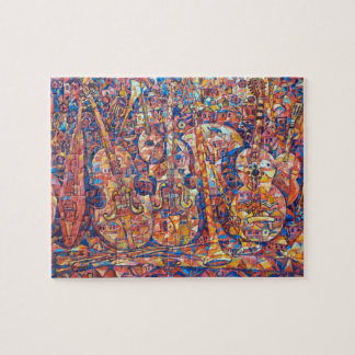 muziekinstrumenten moeilijk Puzzle Legpuzzel