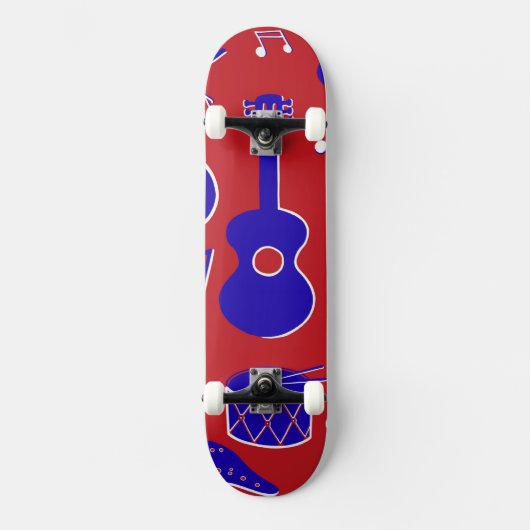 Muziekinstrumenten Skateboard (Voorkant)