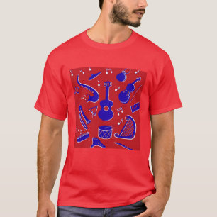 Muziekinstrumenten T-shirt