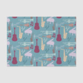 Muziekinstrumenten Tissuepapier (Voorkant)