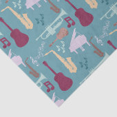 Muziekinstrumenten Tissuepapier (Detail)